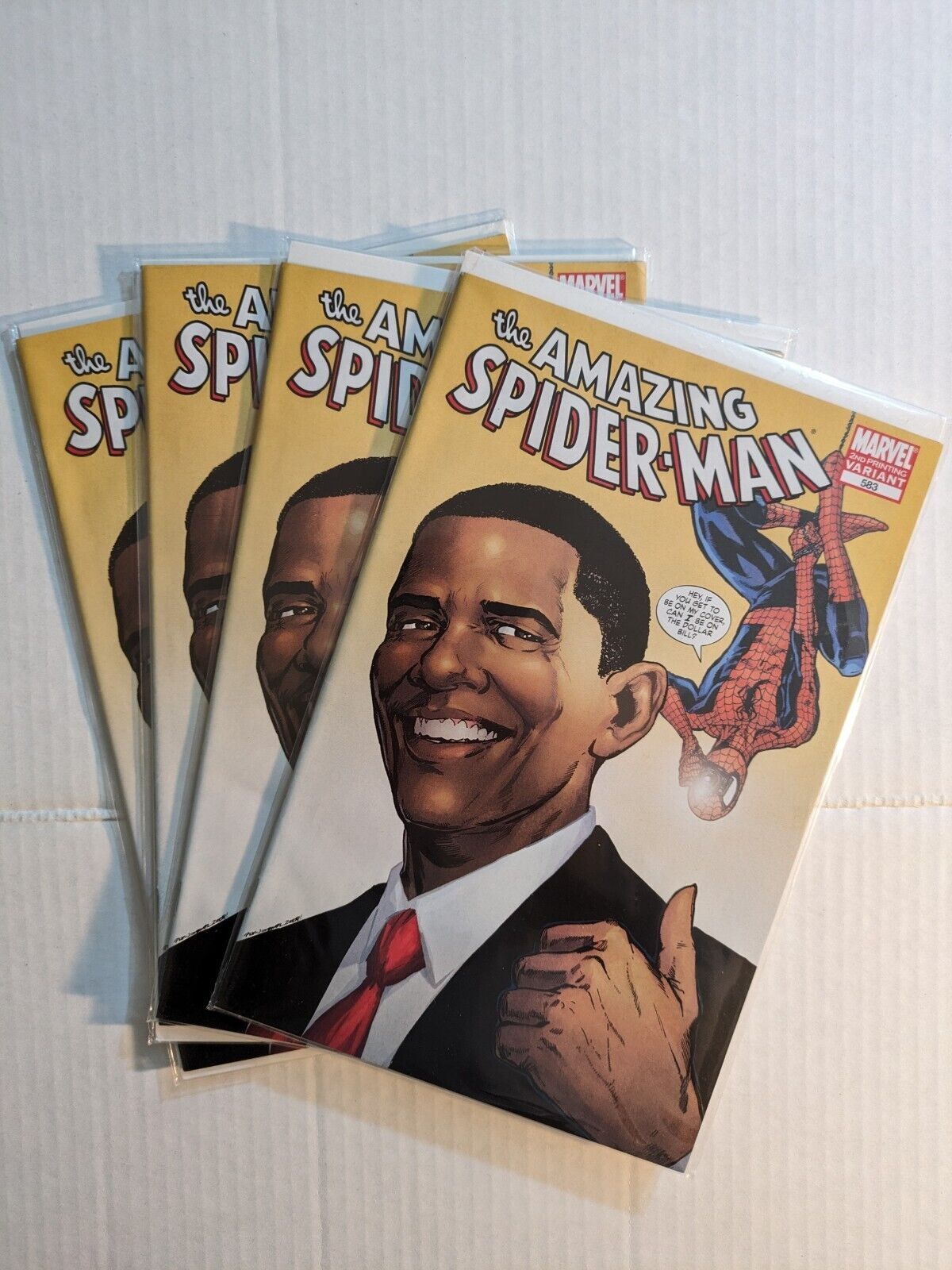 Amazing Spider man 583, Plus Movie Promotional Comics
