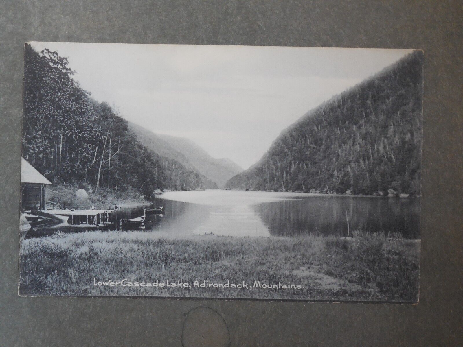 Postcard F38188 Lower Cascade Lake, near Keene, NY  c-1907-1915