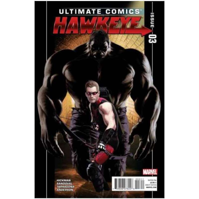 Ultimate Hawkeye #3 in Near Mint minus condition. Marvel comics [m{