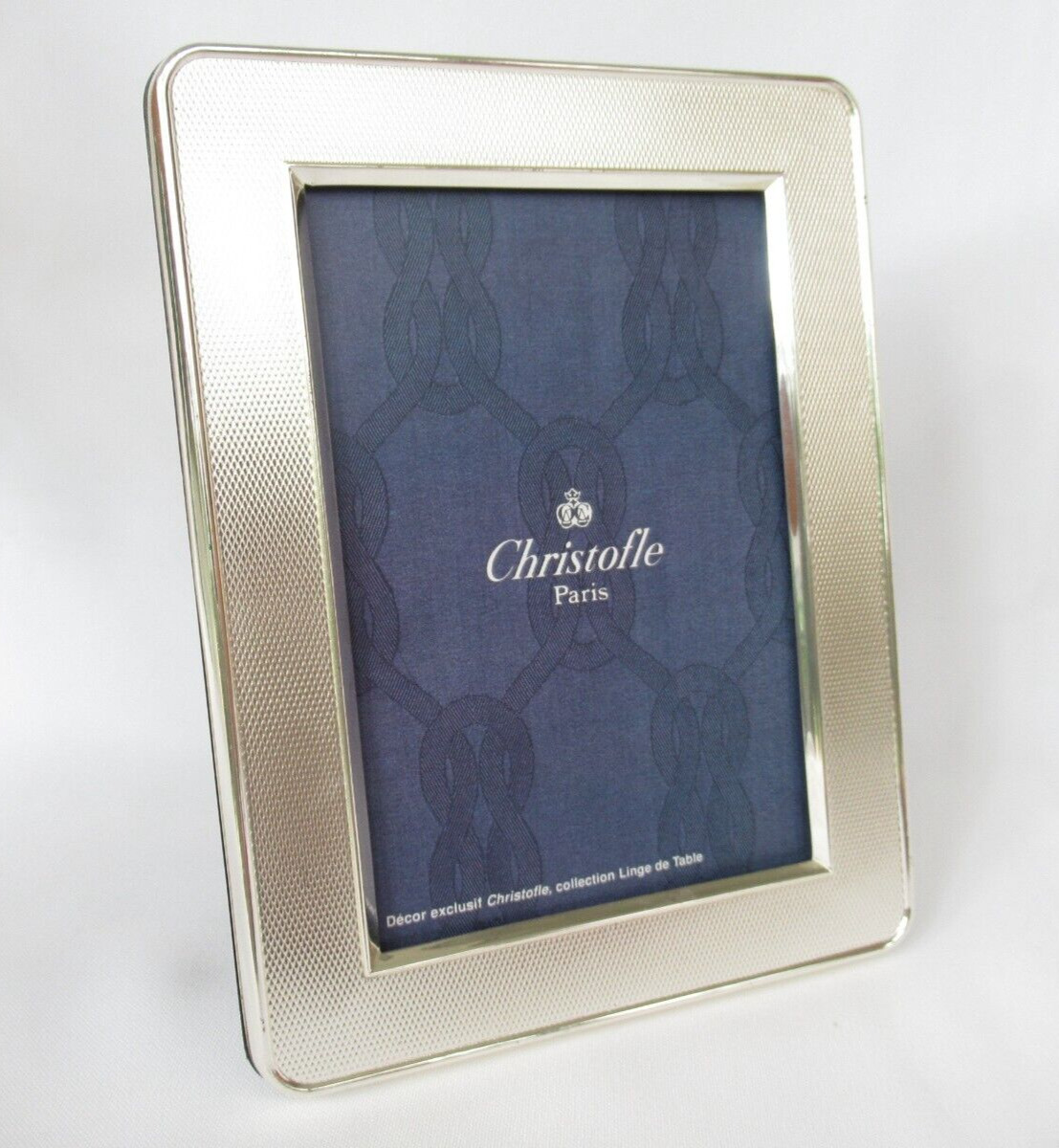 Christofle France Silver Plate Photo Picture Frame 6\