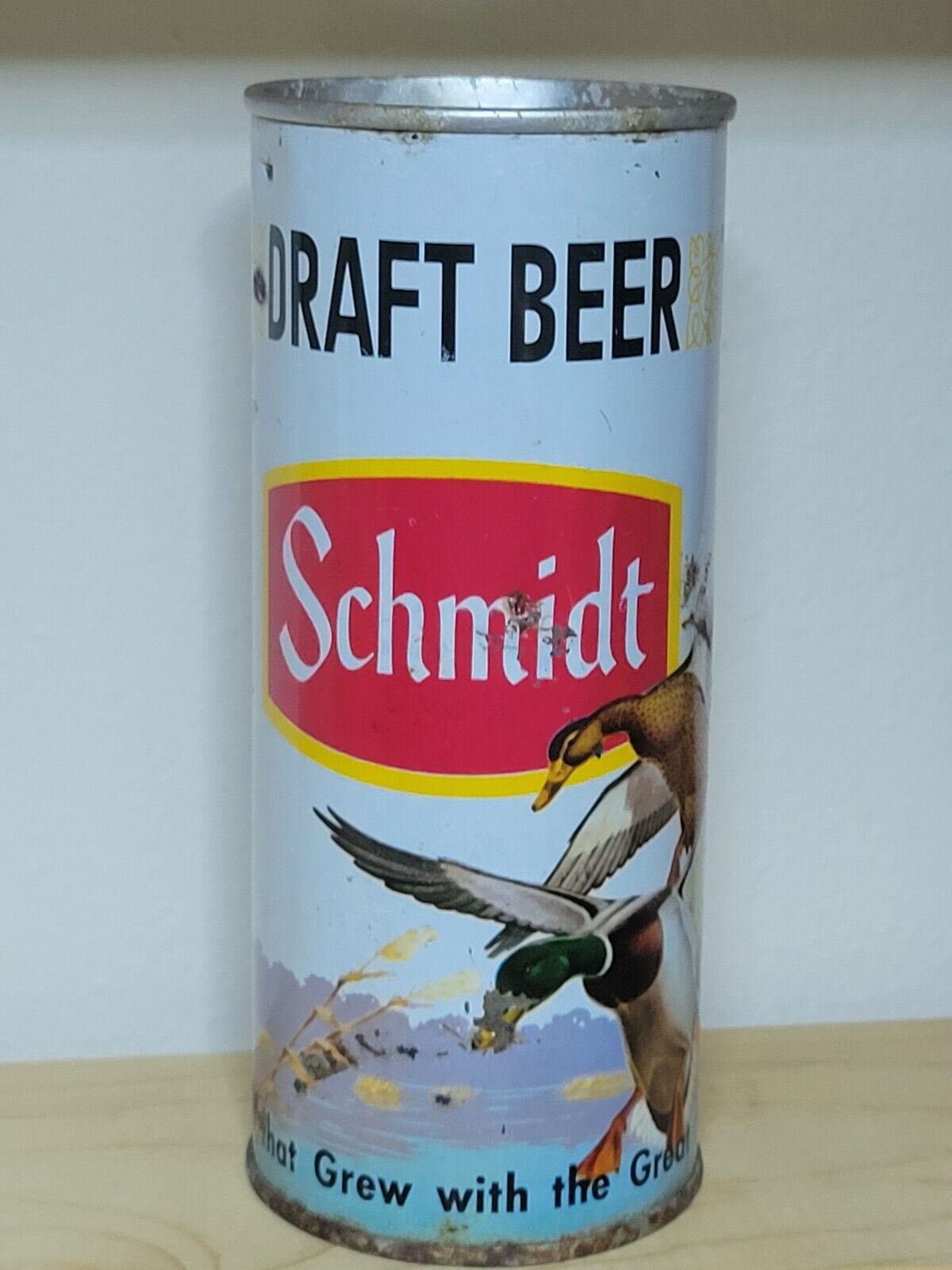Schmidt Draft Beer / St. Paul, Minnesota / 16 oz. Zip Tab / USBC SET # 27-5