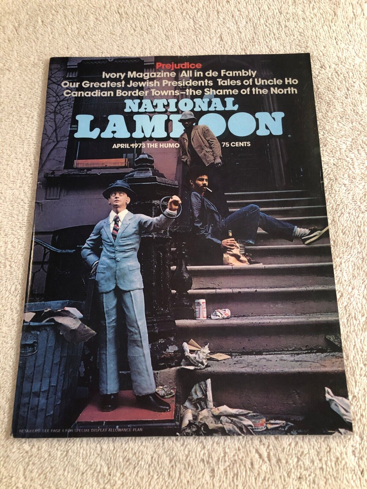 National Lampoon Magazine April  1973  Nice issue