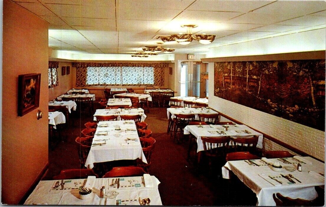 Cortese Restaurant Interior Binghamton New York VTG Postcard Unposted A8
