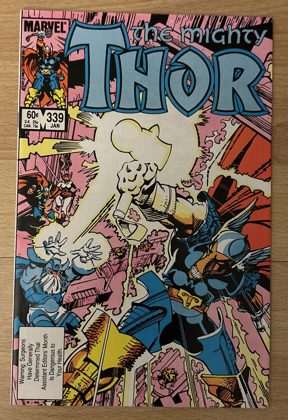 Thor #339; Walt Simonson Cover & Art; Beta Ray Bill, 1st App Stormbreaker; VF