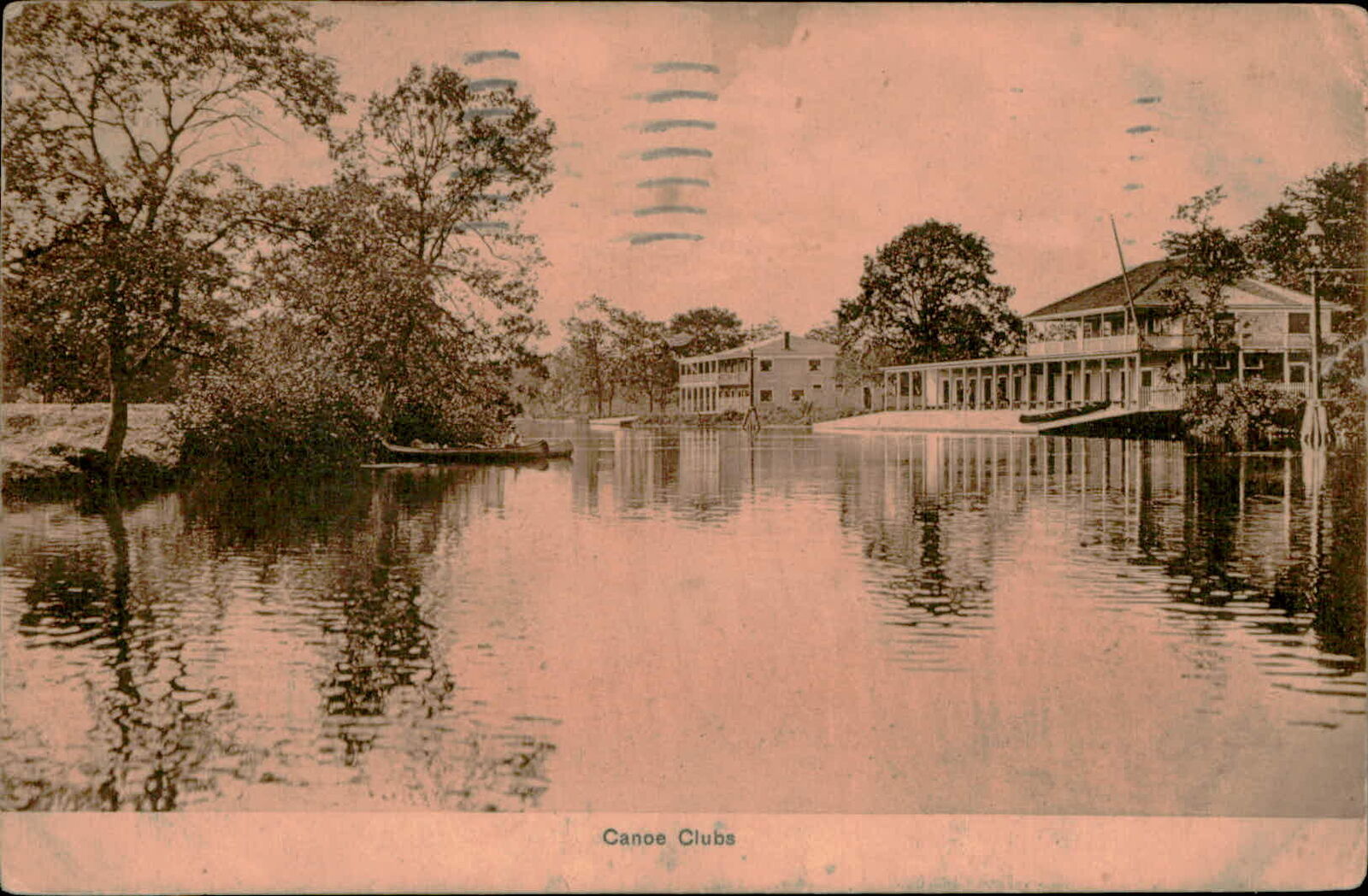 Postcard: DB Canoe Clubs