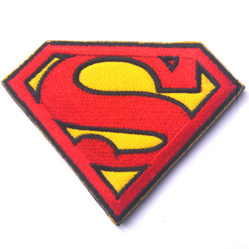 Superhero League Superman S MAN USA ARMY U.S. 3D TACTICAL HOOK LOOP PATCH
