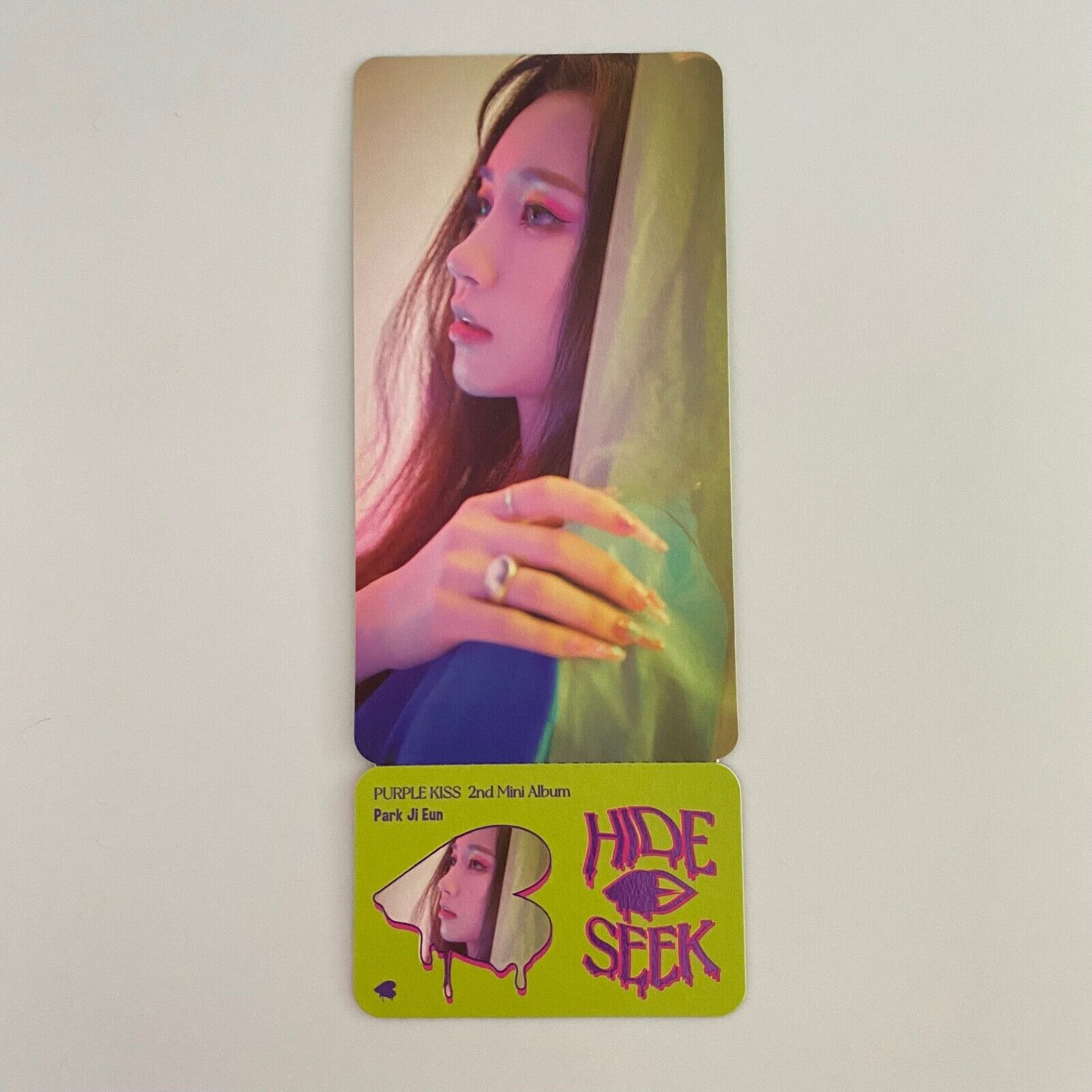 Purple Kiss Hide & Seek Album Ticket Photocard