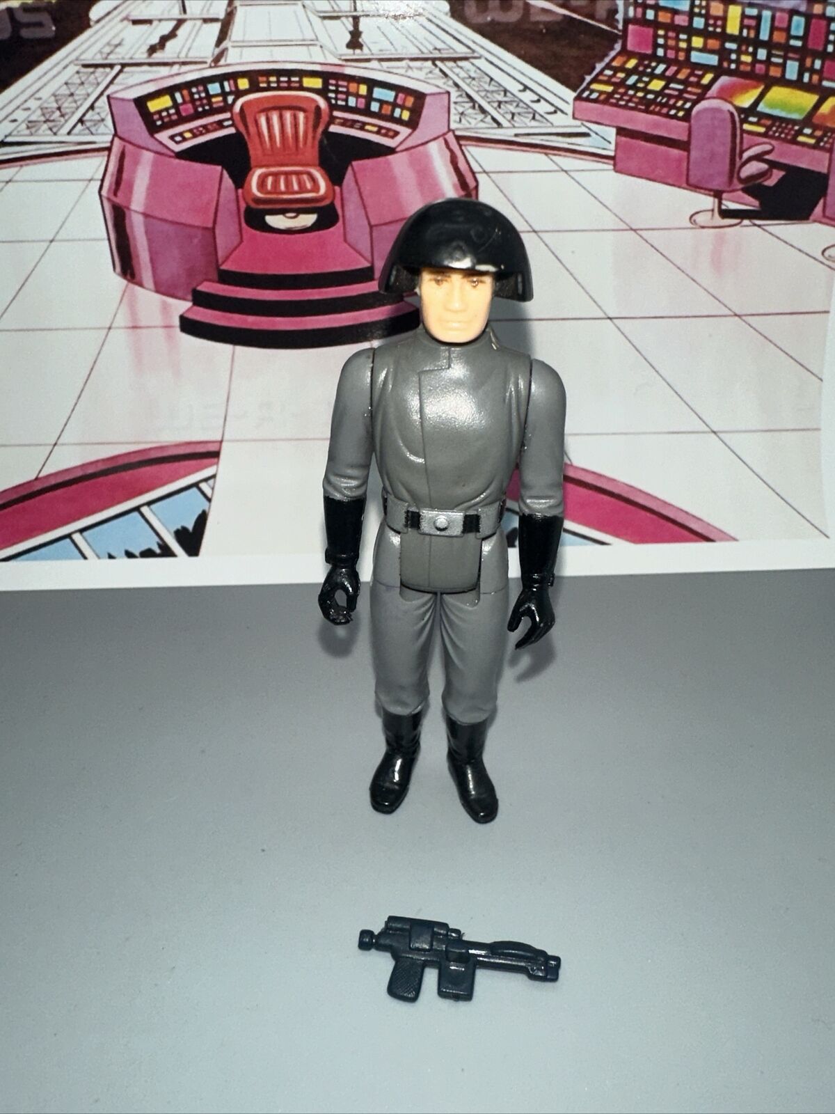 Vintage Star Wars Imperial Death Squad Commander Complete Lily Ledy 1977 Mexico