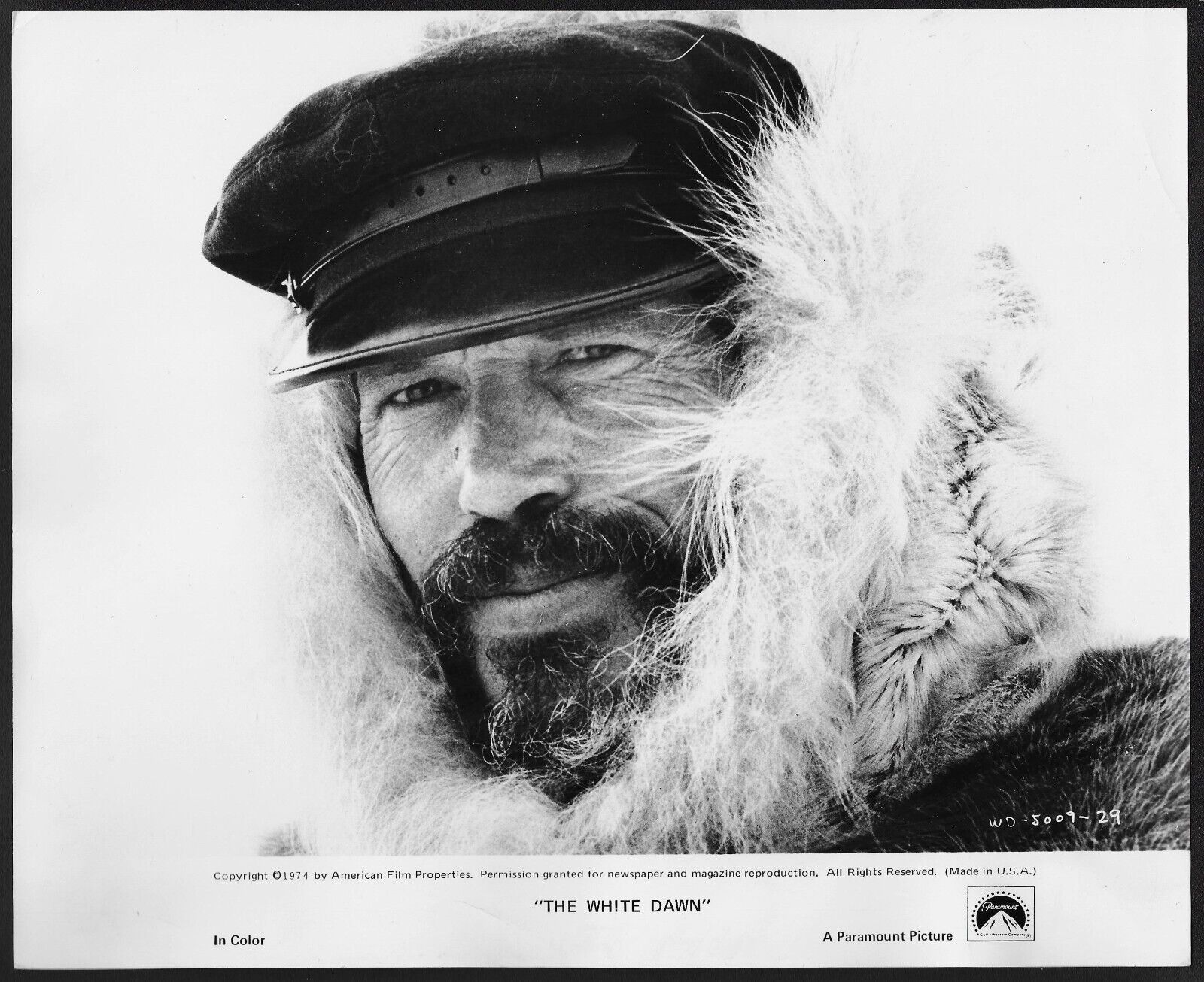 Warren Oates Original 1970s Movie Promo Photo The White Dawn