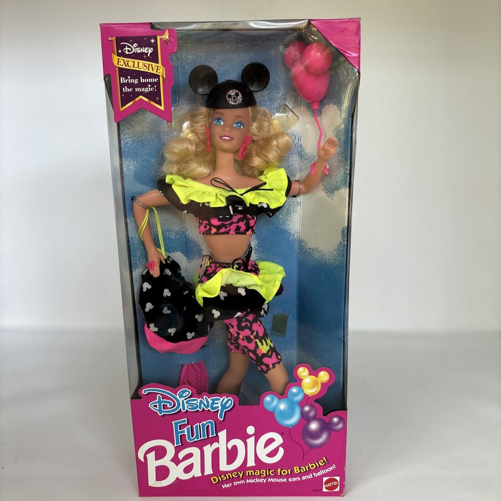 Disney Fun Barbie Doll Disney Park Exclusive 1992 Mattel~NRFB New
