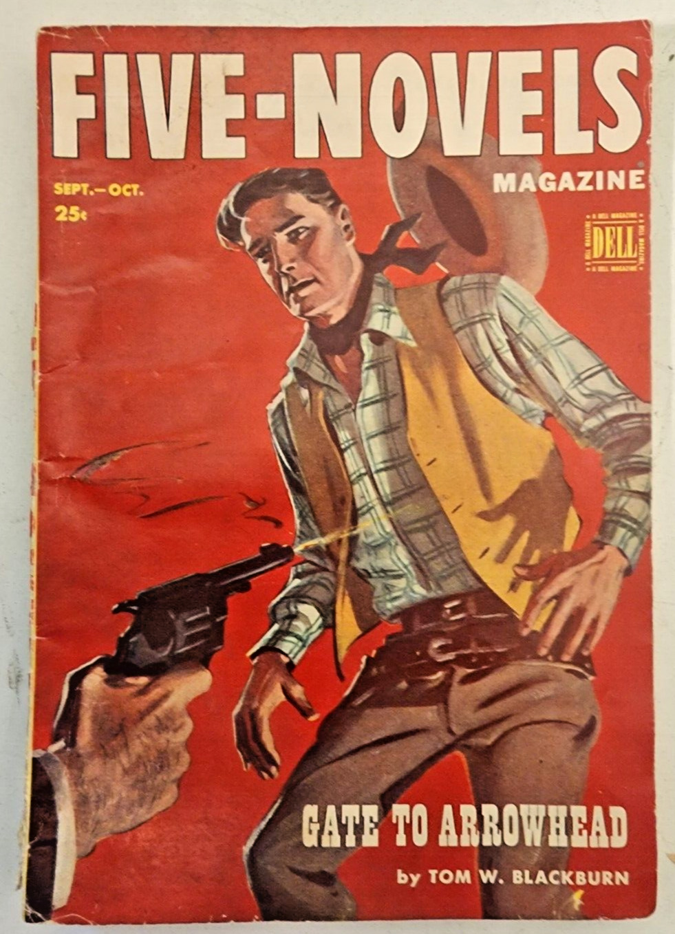 Five-Novels Magazine Pulp Sept-Oct 1946