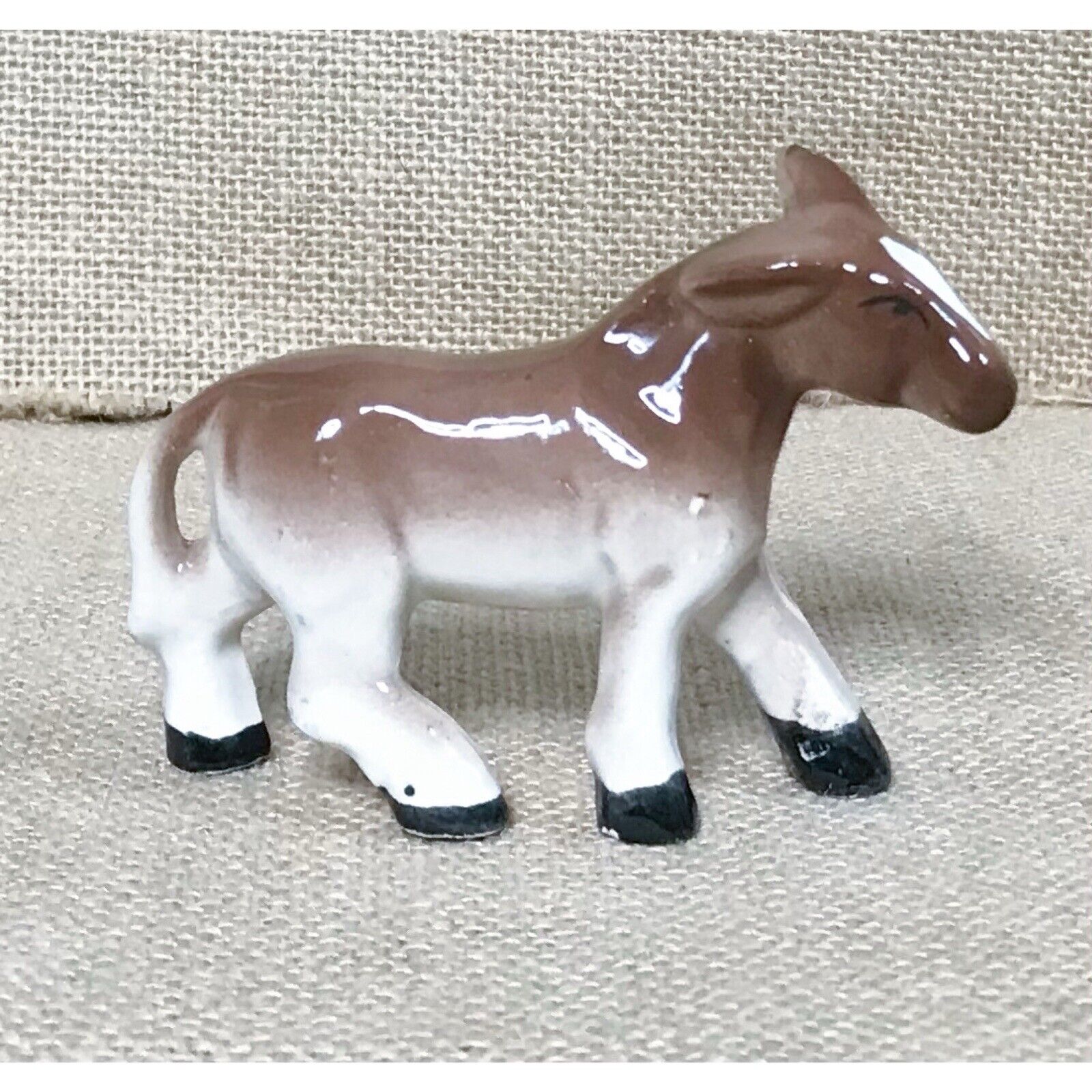 Vintage Japan Donkey Mule Pony Horse Figurine AS IS READ