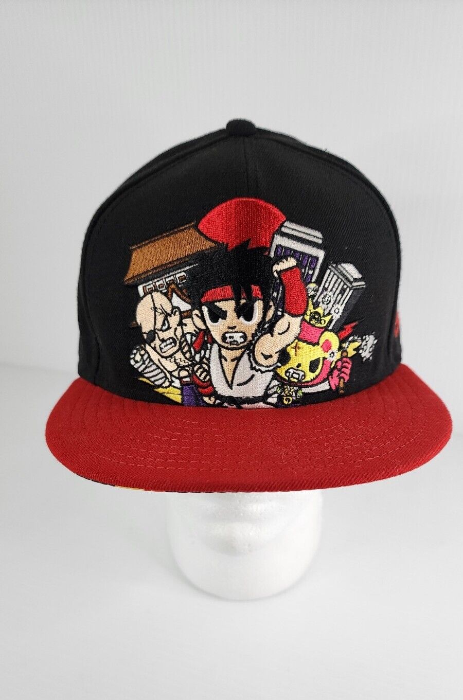 Street Fighter VS Tokidoki New Era Snapback Hat Cap *RARE* 2013 