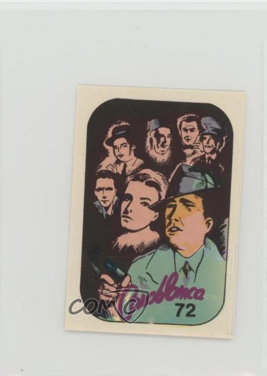 1983 Agencia Reyauca/Salo Movie Stickers Casablanca #72 0a4f