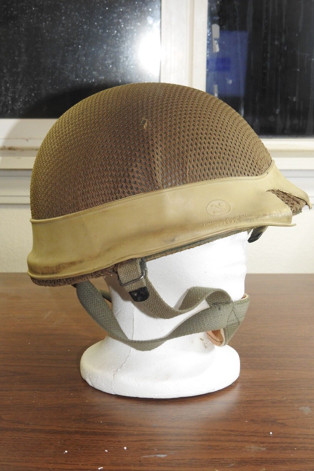 Israeli Defense Forces Helmet and Liner Very Nice IDF Israel Rare Collectible