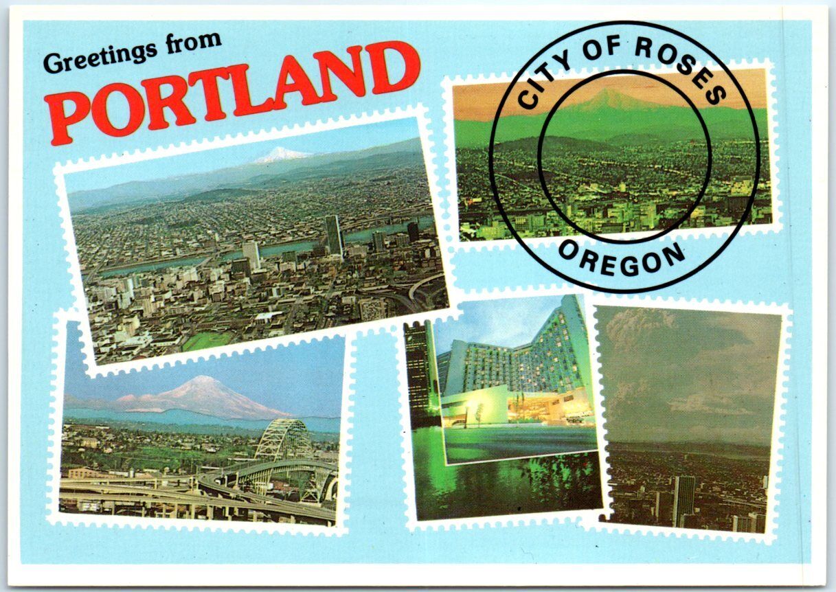 Postcard - Greetings from Portland, Oregon