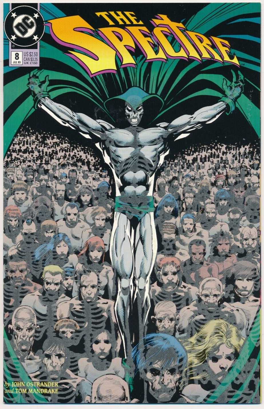 The Spectre (DC, 1992 series) #8 NM Glow-in-the-Dark Cover