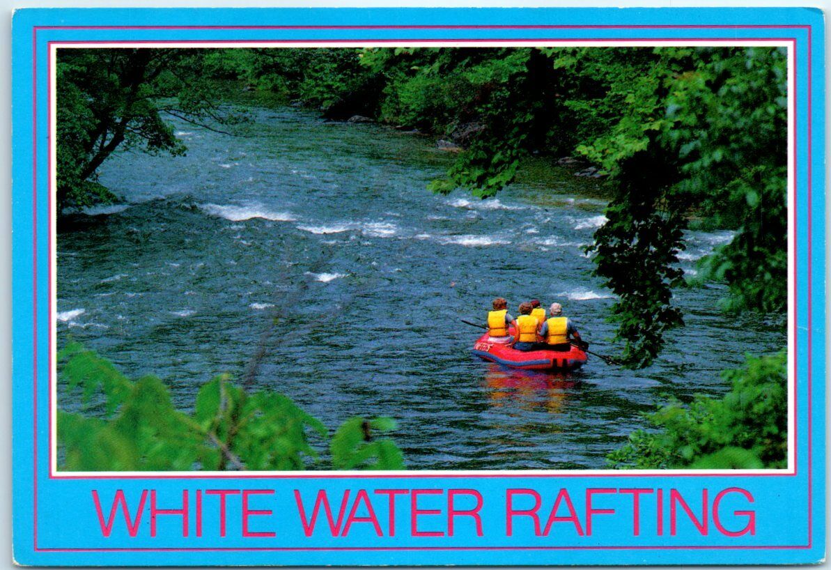 Postcard - White Water Rafting