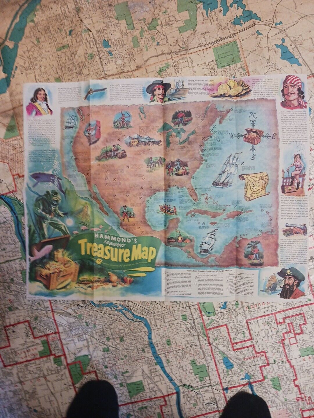 Hammond's Fabulous Treasure Map