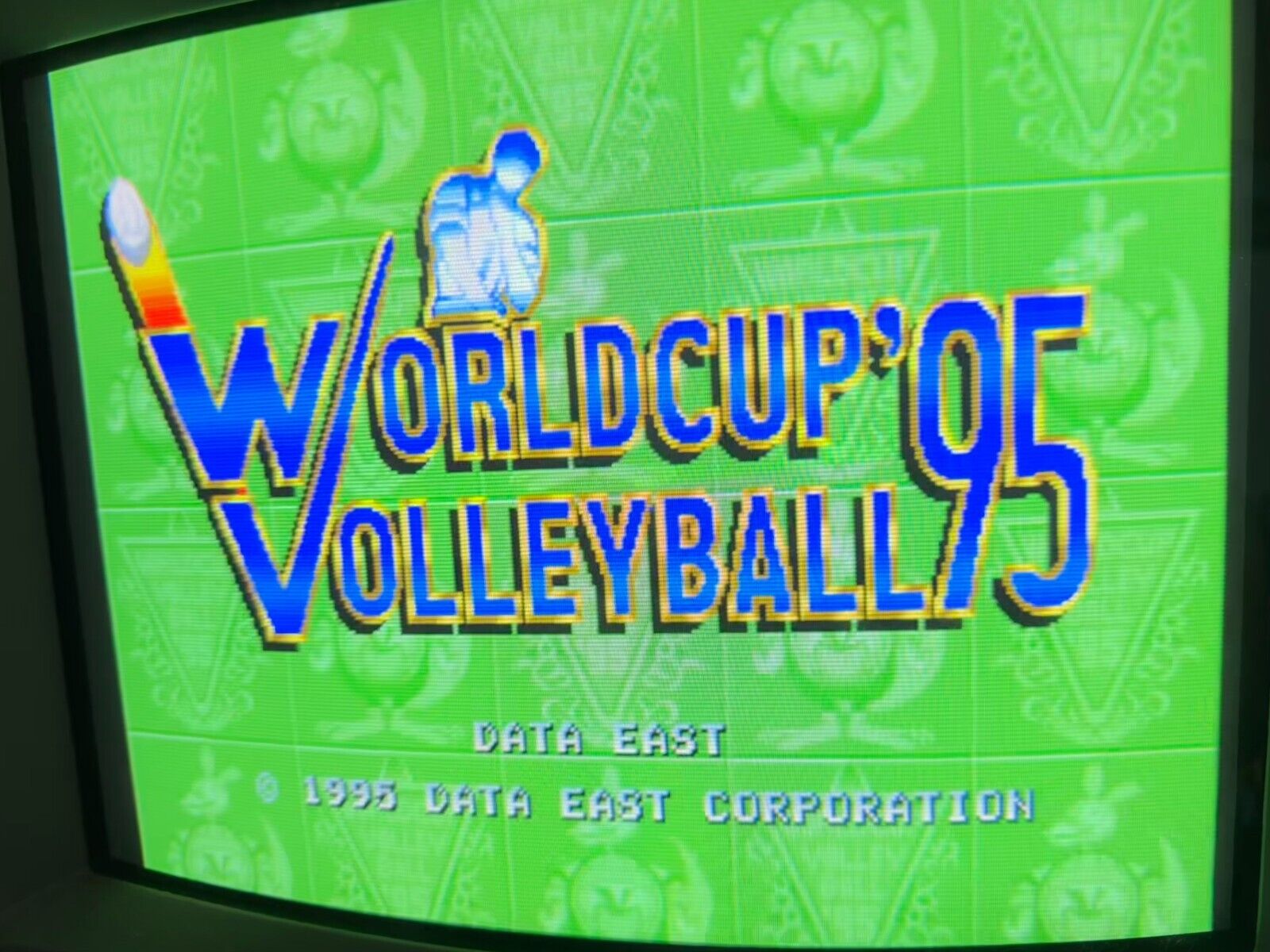 Data East 1995 World Cup Volley \'95 ARCADE JAMMA PCB Video Sport Game Board