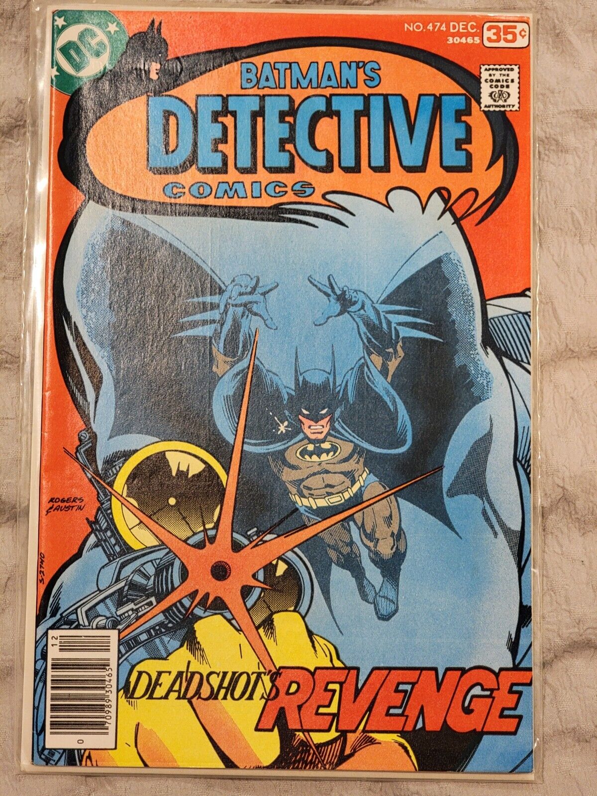 Detective Comics #474 (1977), Nice Grade Very Fine VF (8.0), High Res Scans