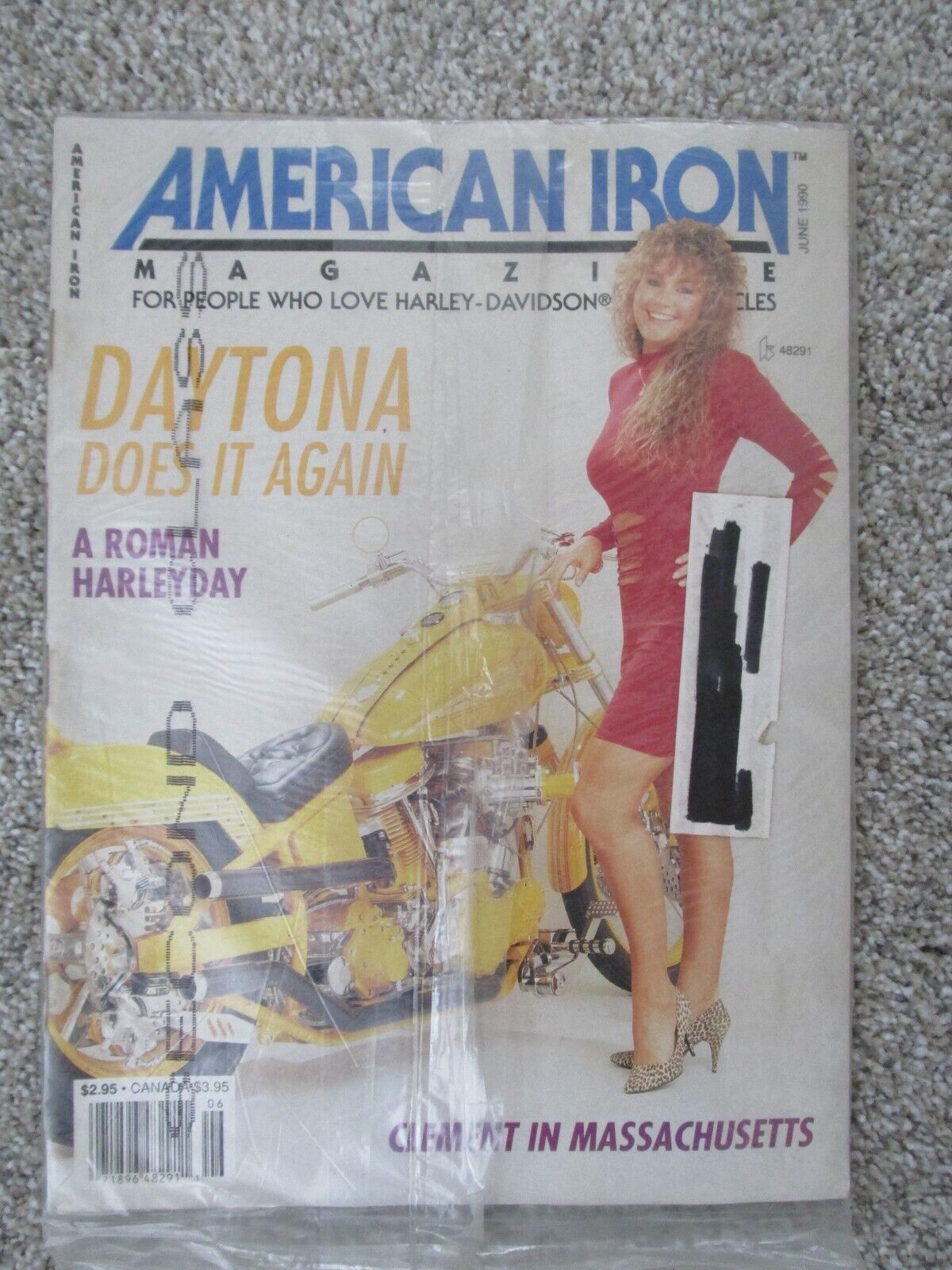 Vintage Motorcycle  American Iron June 1990 Magazine