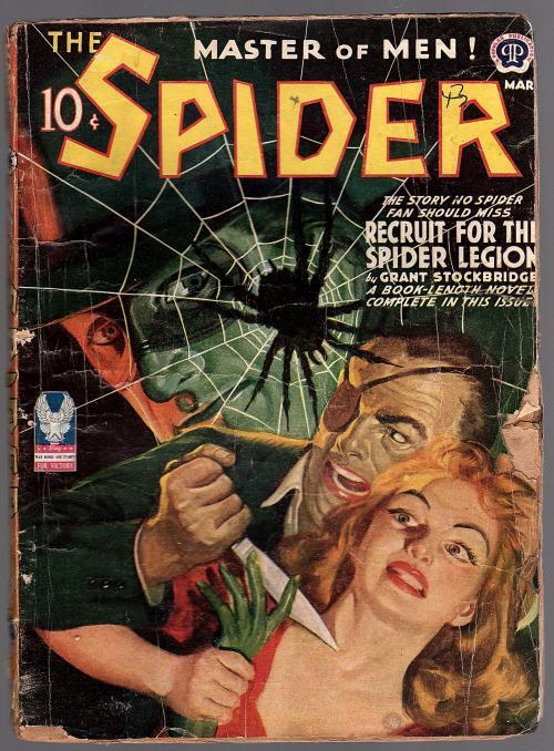 The Spider Mar 1943 Prentice Winchell; Harold Francis Sorenson