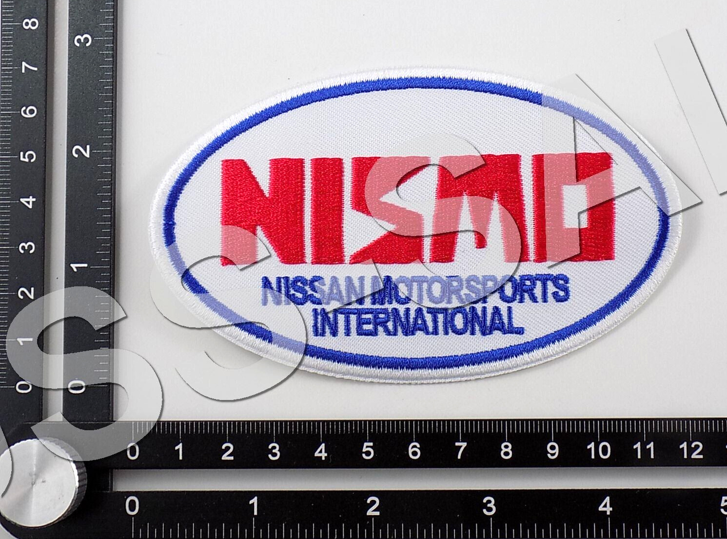 NISSAN NISMO EMROIDERED PATCH IRON/SEW ON ~4-1/2\
