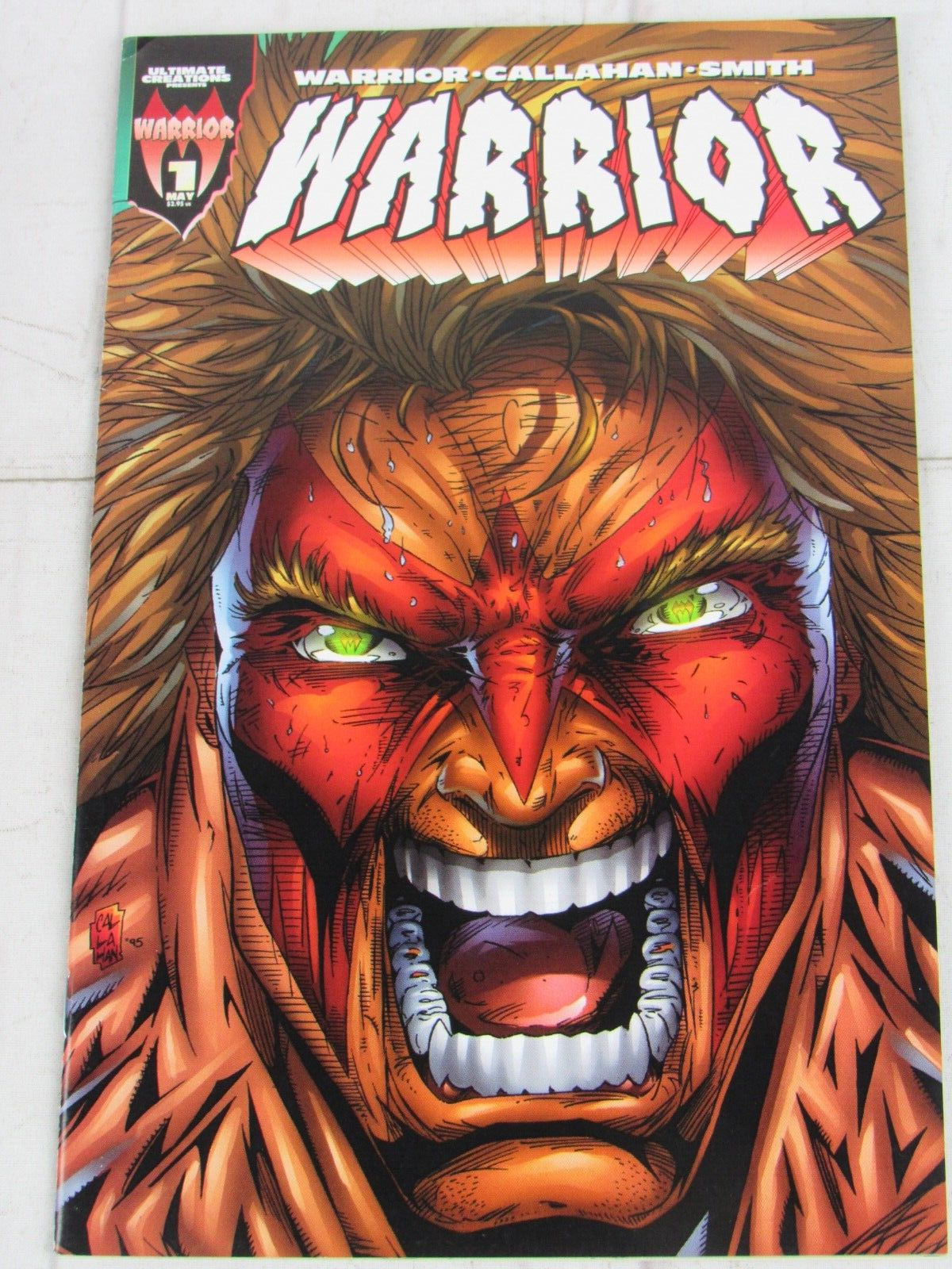 Warrior #1 May 1996 Ultimate Creations