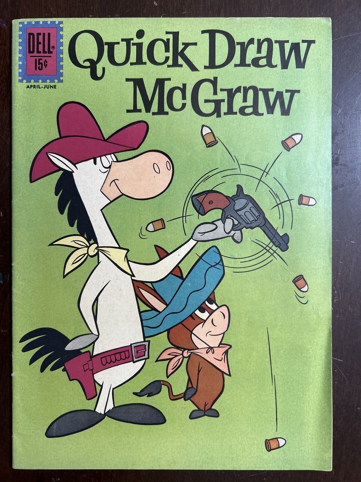 Quick Draw McGraw #10 VG/F 5.0 Hanna-Barbera DELL 1962