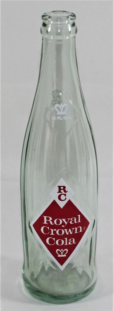 Vintage 1965 Royal Crown Cola Bottle ~ 12 oz ACL