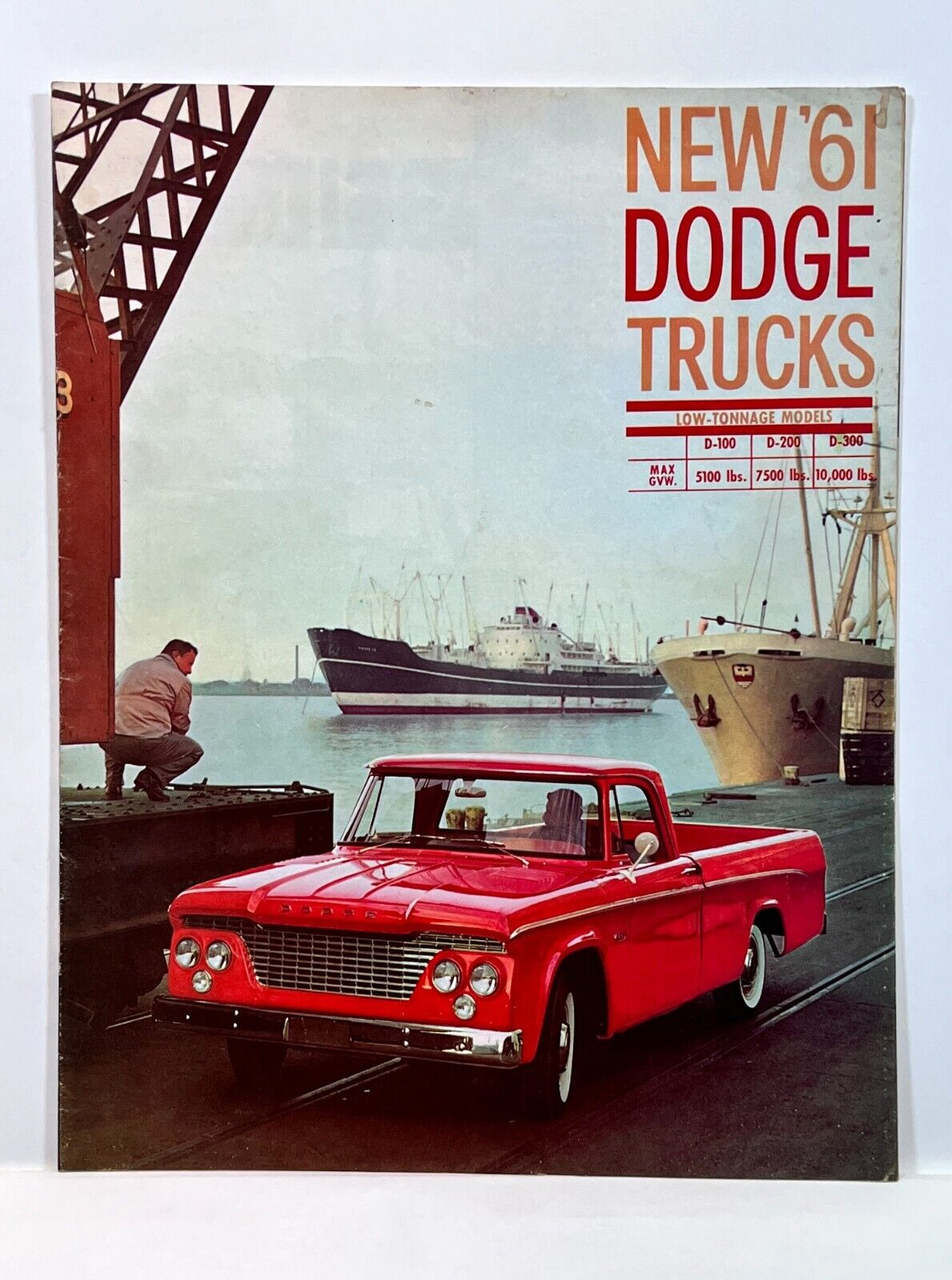Vintage 1961 Dodge Trucks Low Tonnage Models Swingline Haulers Sales Brochure