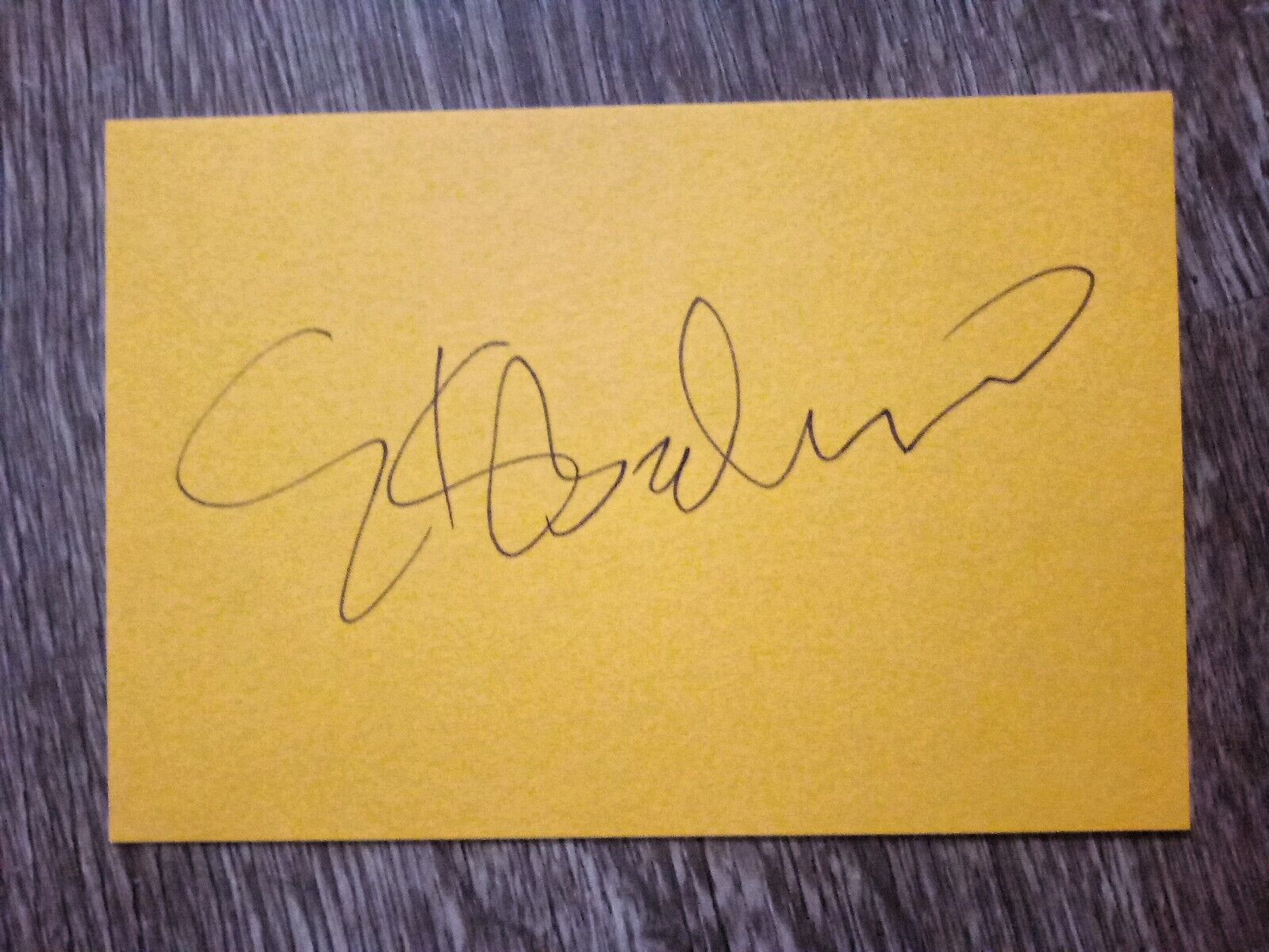 Atari Founder Nolan Bushnell signed goldish card Autograph Authentic 