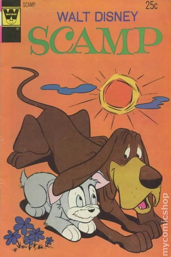Scamp #18 FN 1974 Whitman Stock Image