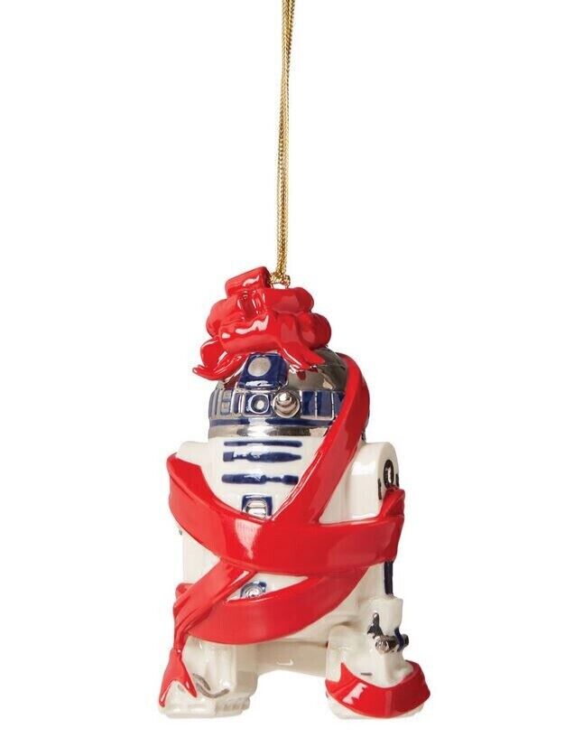 New 2022 LENOX Star Wars R2D2 Christmas Ornament