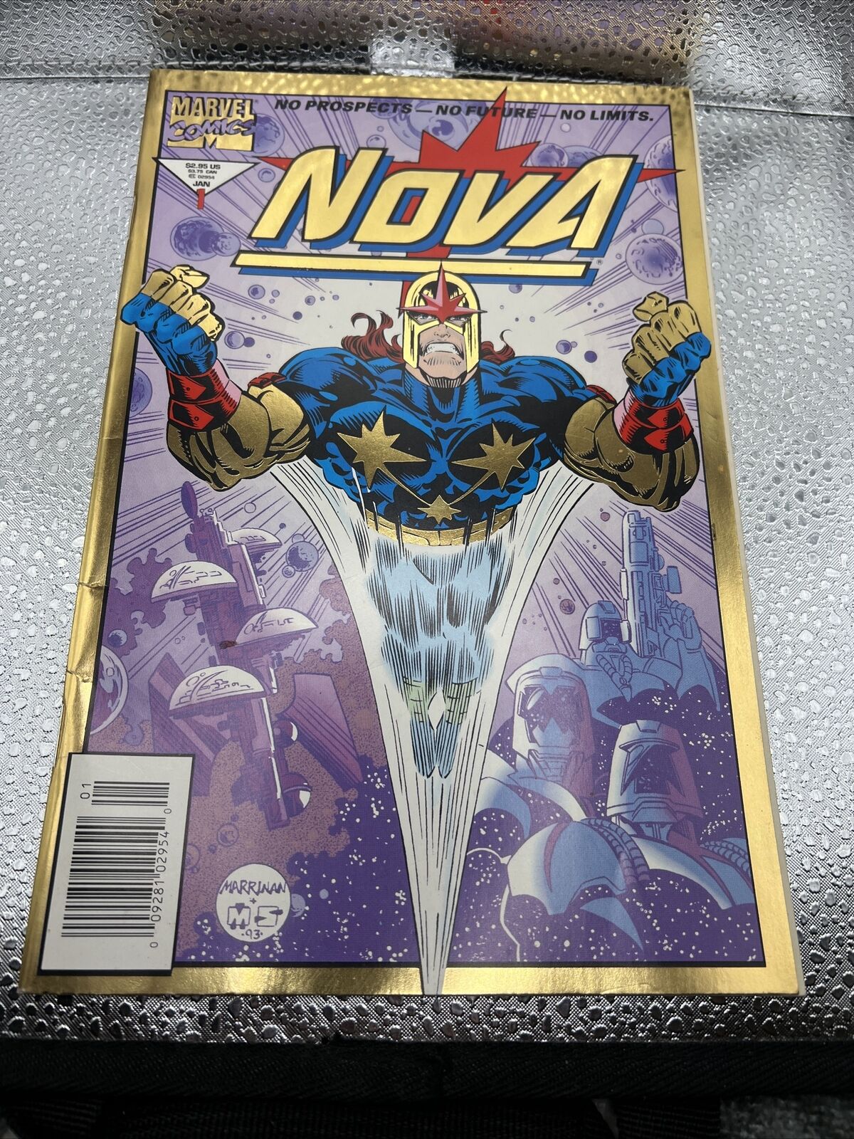Nova #1 (Jan 1994, Marvel) Nicieza, Collector's Edition Gold Foil Cover NM