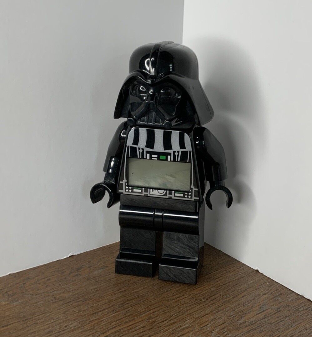 LEGO Star Wars Darth Vader Alarm Digital Clock Figure Retired Minifigure Works