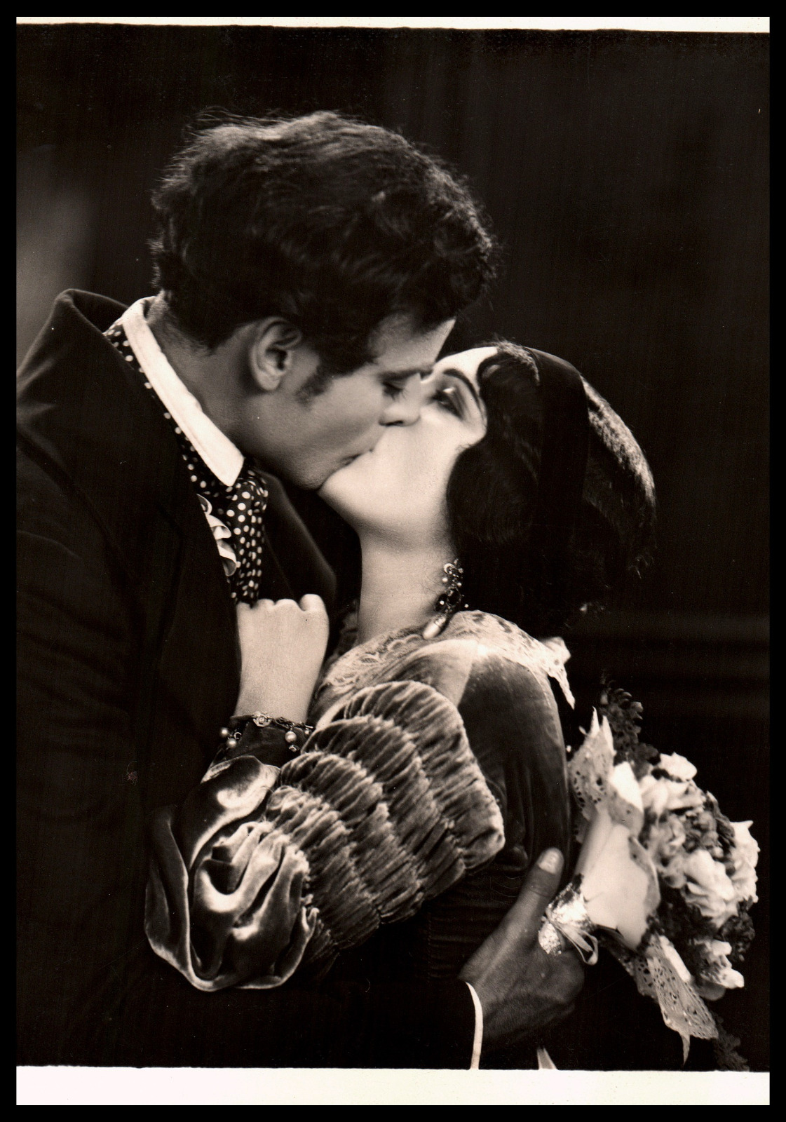 Pola Negri + Nils Asther in Loves of an Actress (1928) ❤ Silent Film Photo K 4