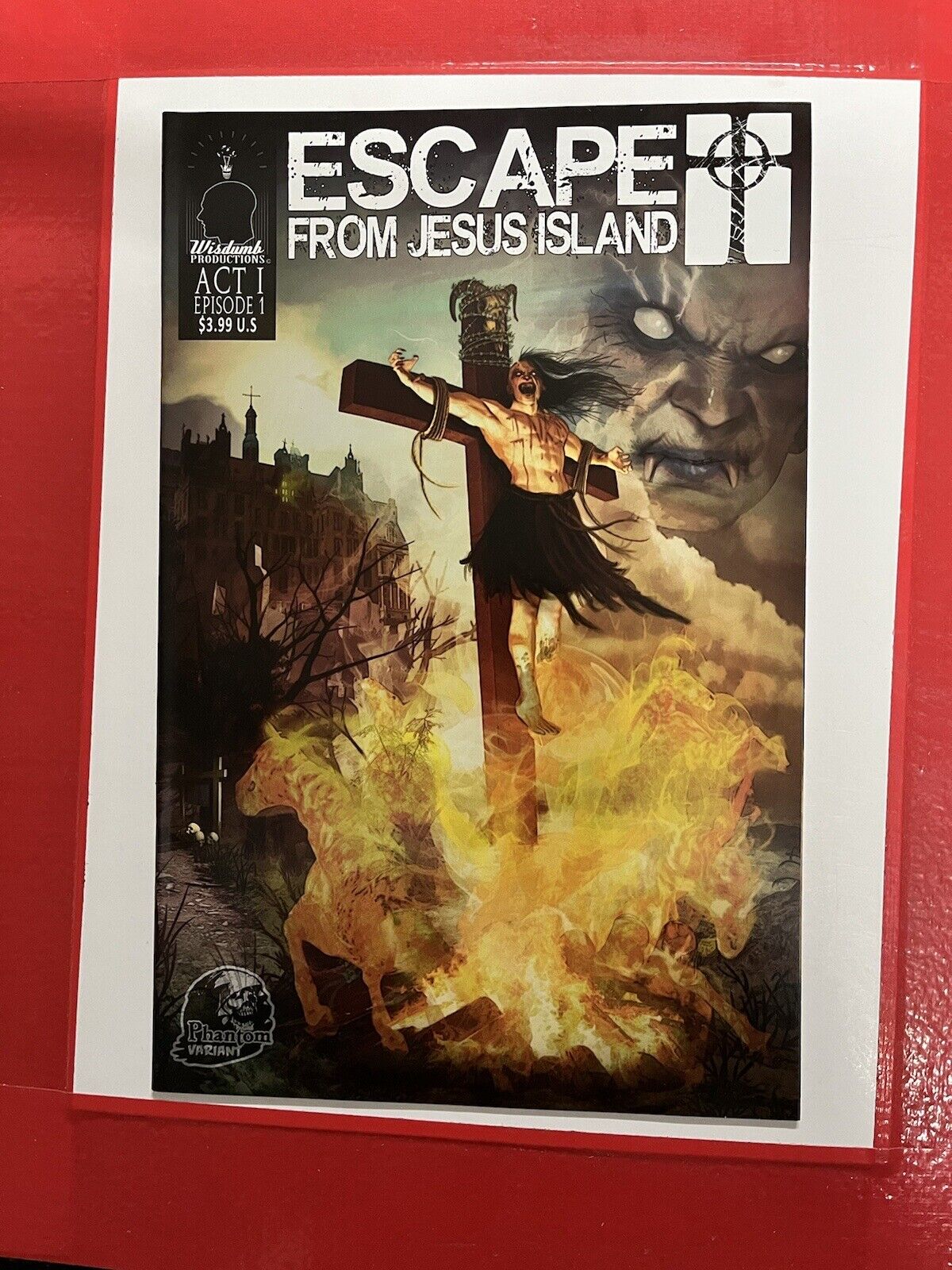 Escape From Jesus Island #1A NM; Wisdumb| Combined Shipping