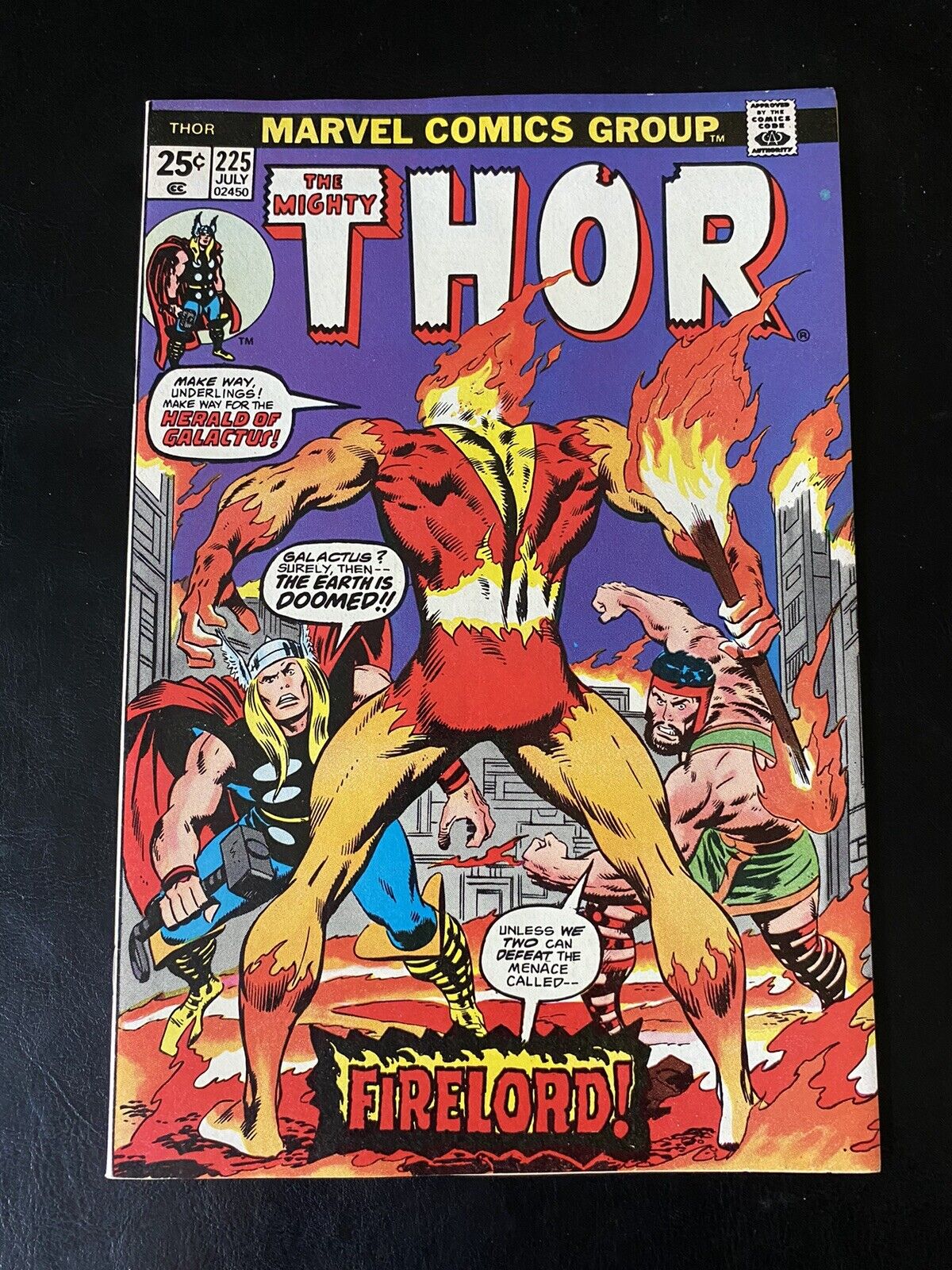 Marvel Thor # 225 VF/NM 9.0 1st Firelord GALACTUS NICE KEY **LOOK**