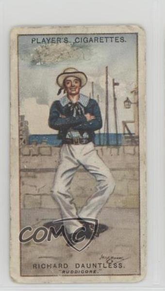1925 Player\'s Gilbert and Sullivan Tobacco Richard Dauntless #39 7ut