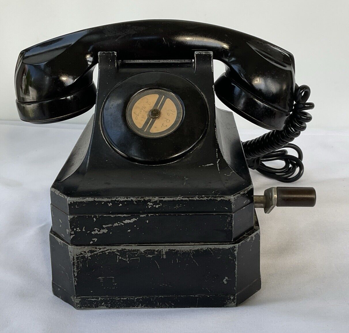 Vintage Stromberg Carlson Telephone 1248 Hand Crank Desktop Phone