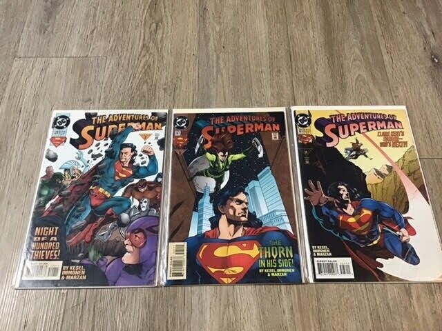 HUGE ADVENTURES of SUPERMAN Comics LOT 2 