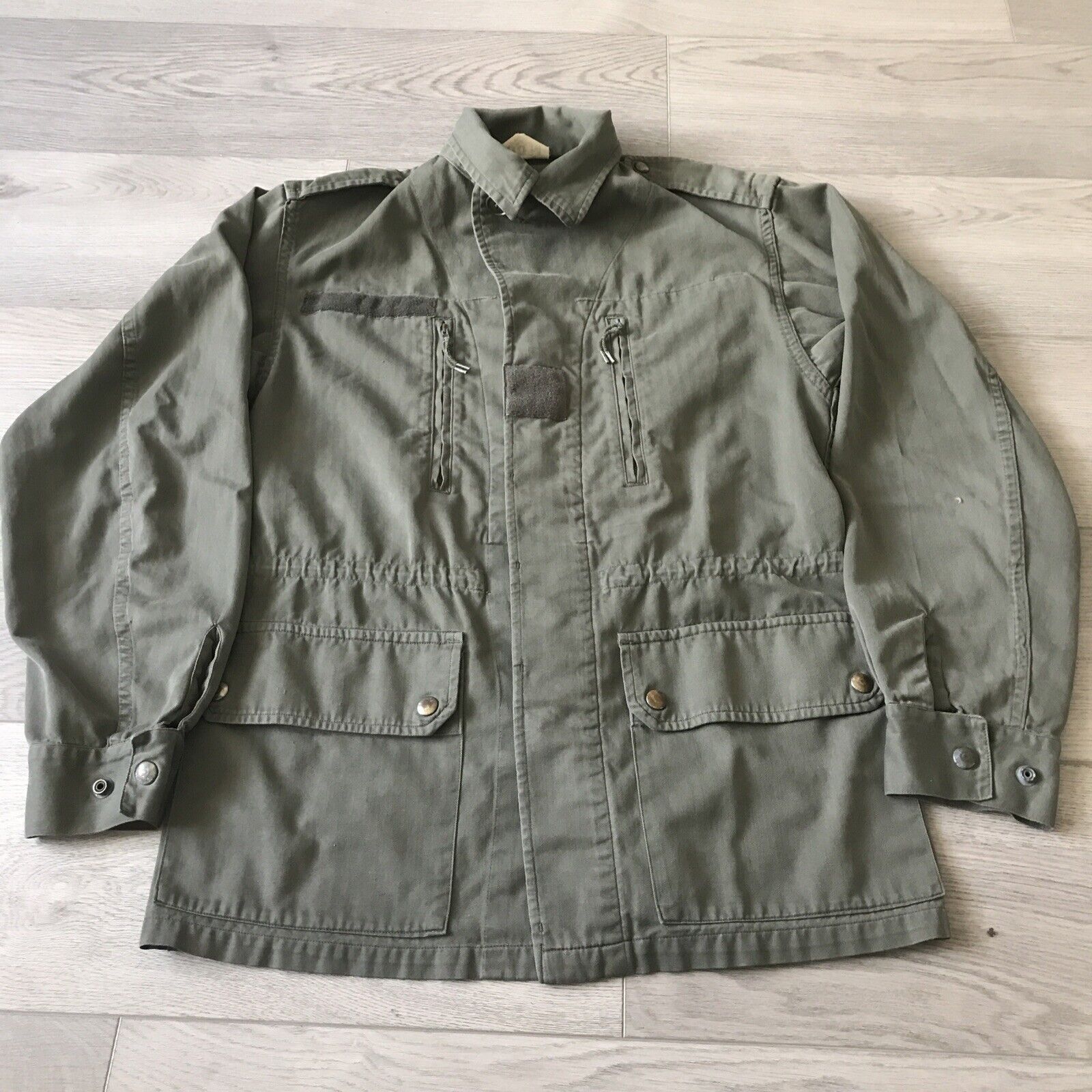 Vintage HBT French Army M1964 Field Jacket M64 Combat Coat Armee Francaise