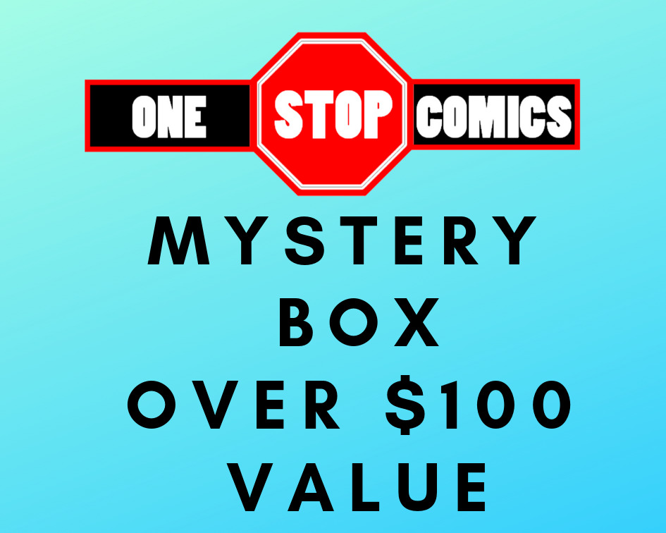 Mystery Comic Box  comics cards and toy