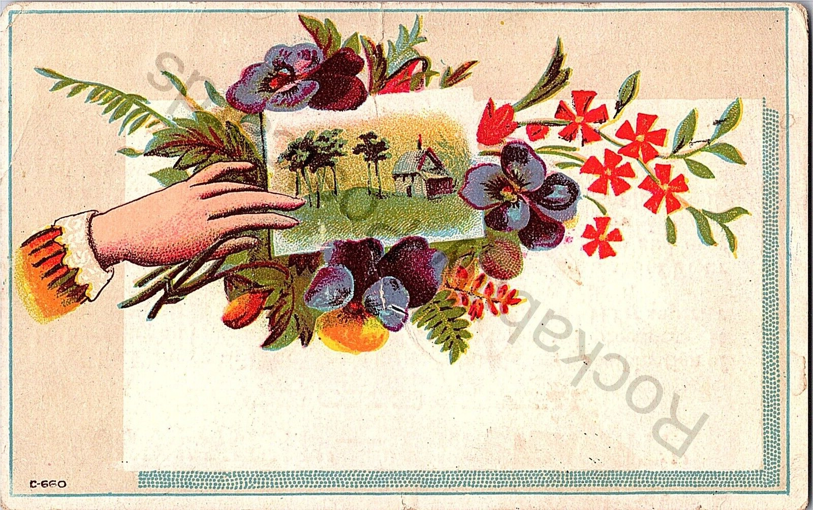 1890\'s Victorian Trade Card Vienna Roller Mills Peoria, IL. 4 1/2\