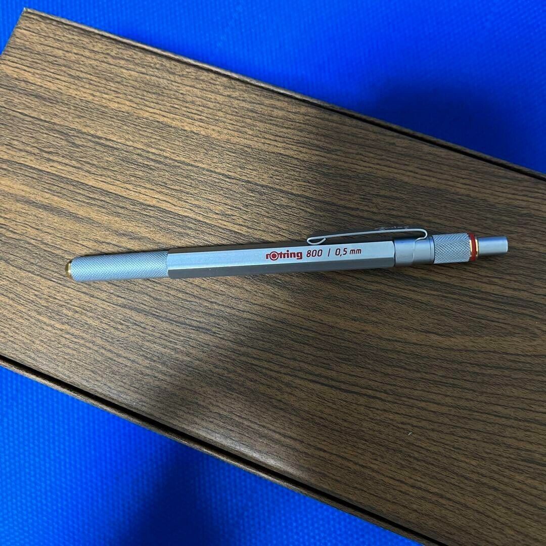 Used Rotring 800 Ice Mint Blue Mechanical Pencil