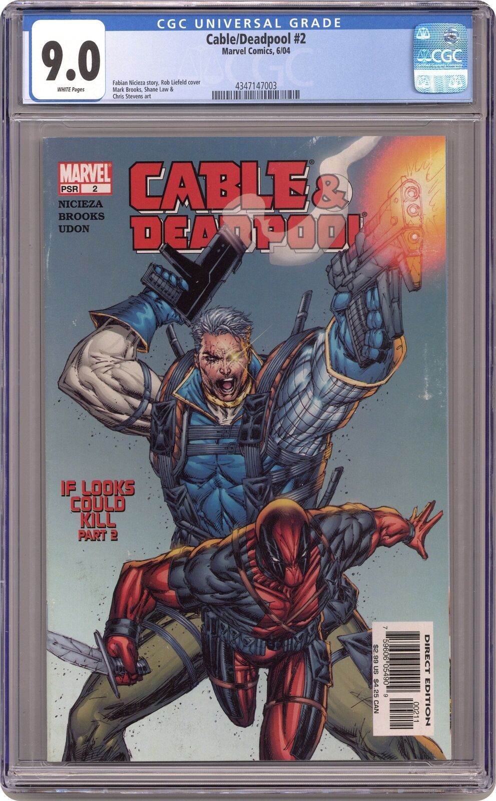 Cable and Deadpool #2 CGC 9.0 2004 4347147003