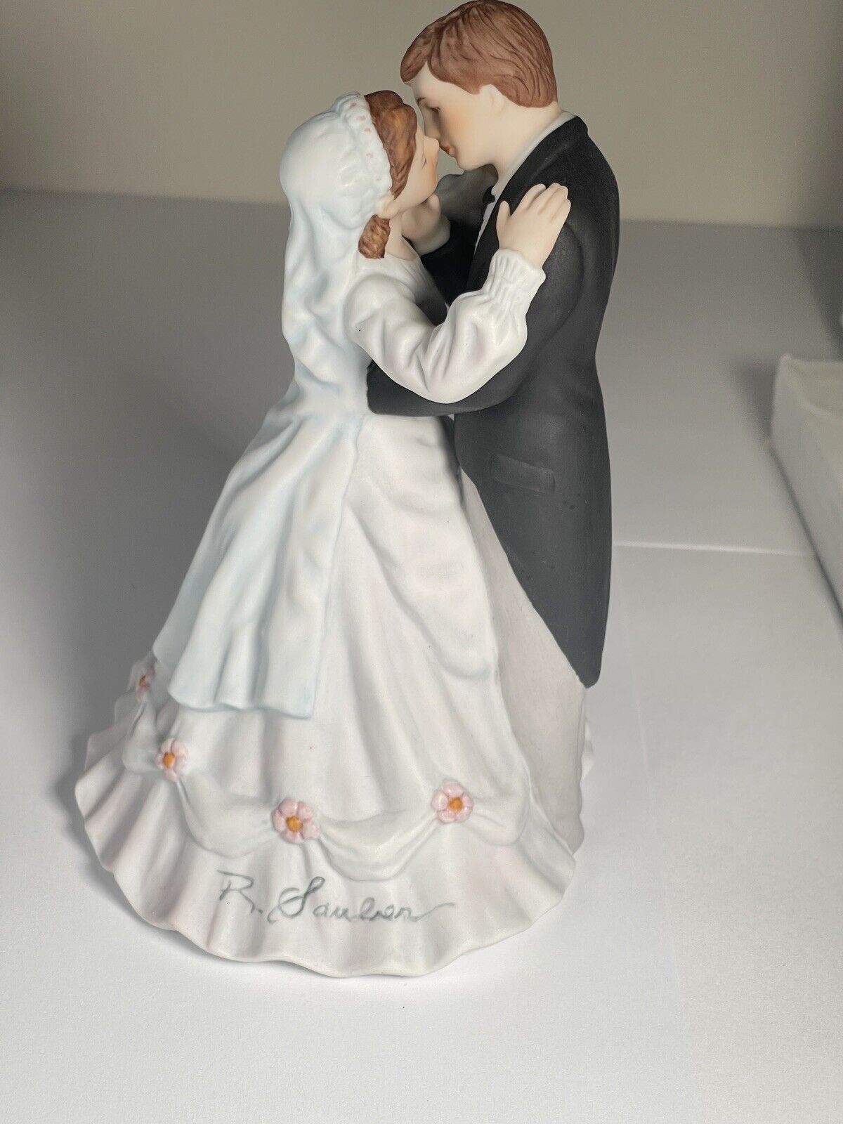 Bride And Groom Figurine “The Wedding” By Rob Sauber 1987