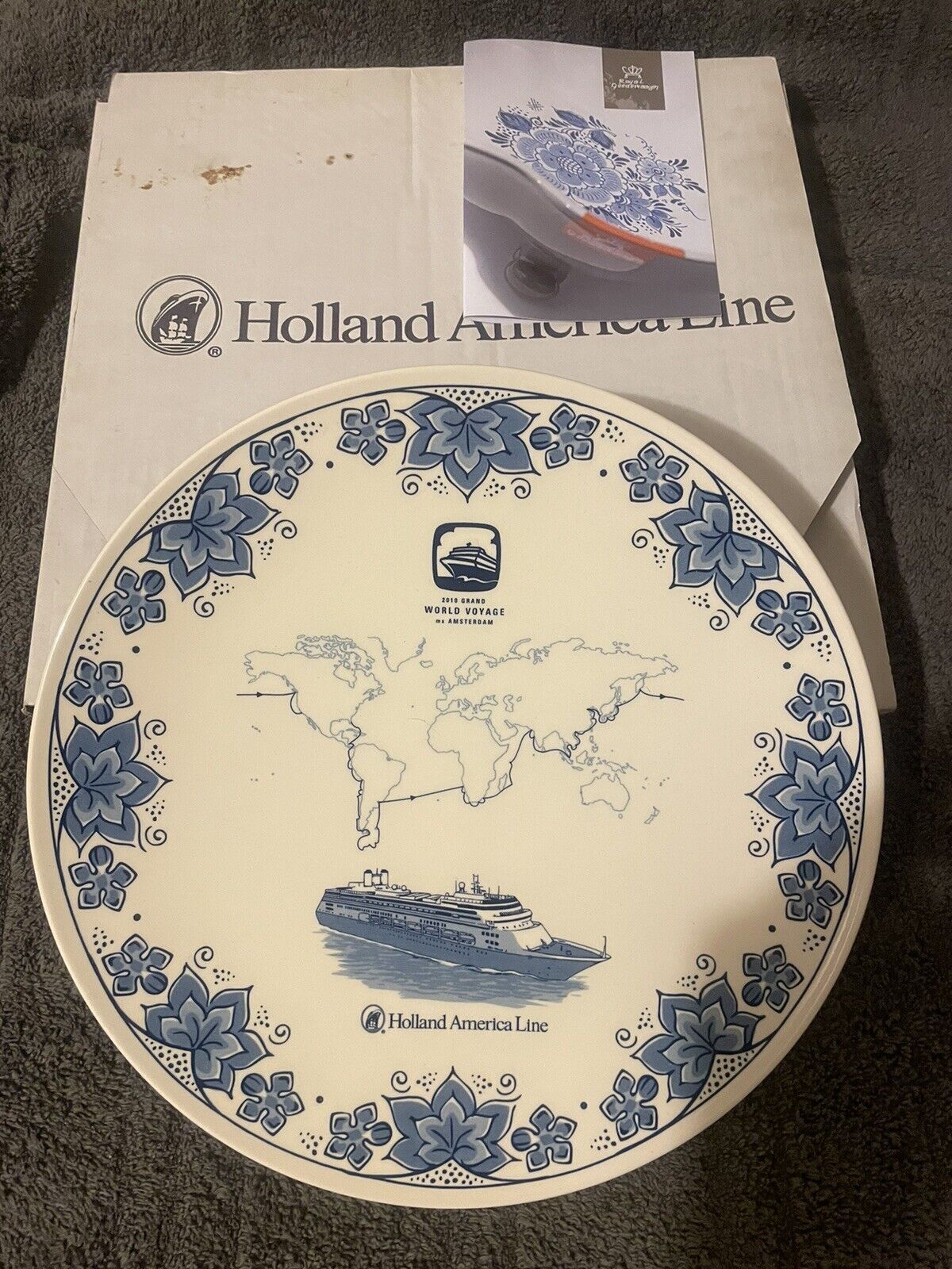 holland america plates